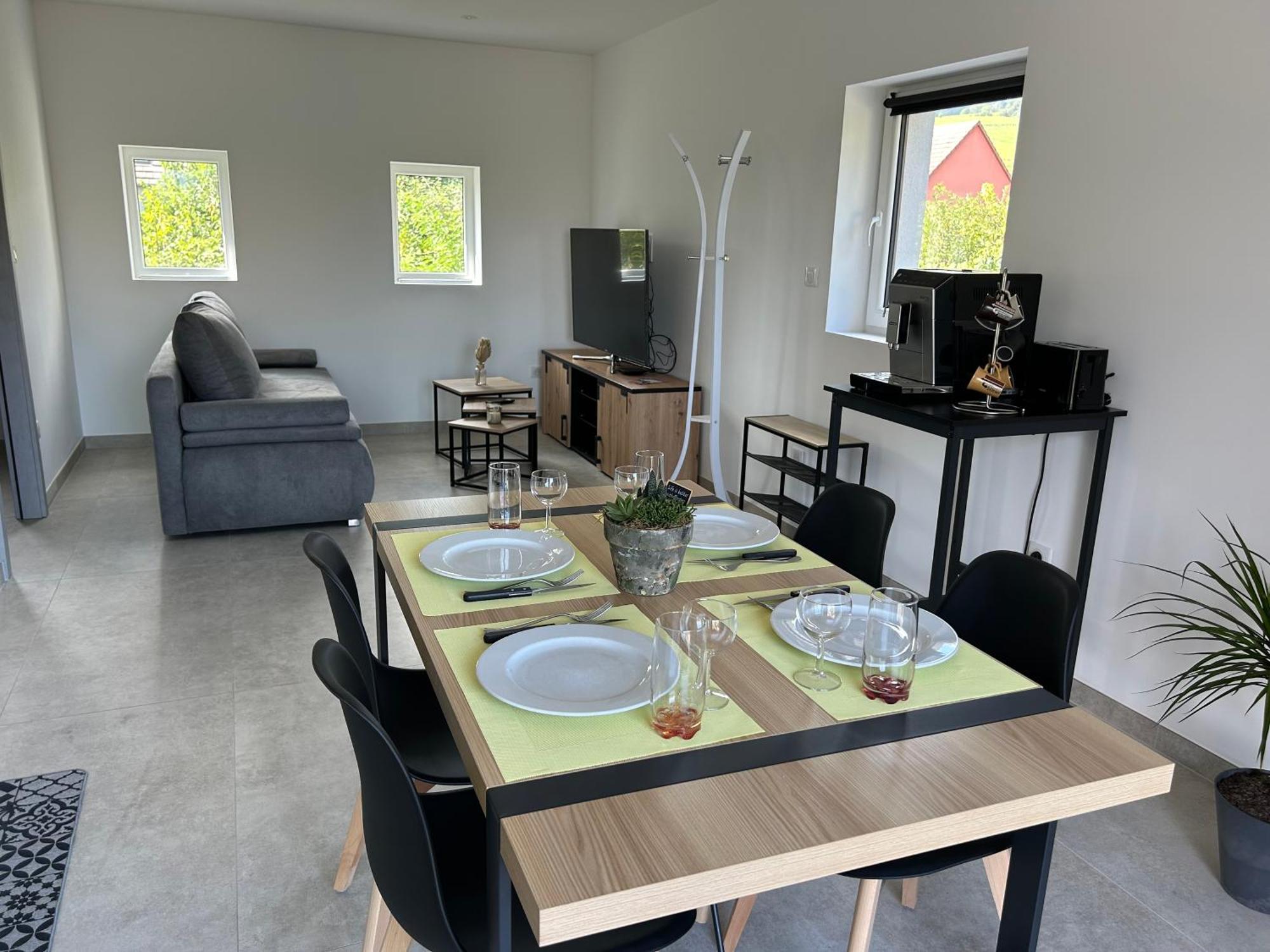 Gite Neuf En Duplex Tout Confort 리보빌레 외부 사진